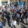 حضور دانشگاهیان دانشگاه بزرگمهر قائنات در راهپیمایی یوم الله 13آبان