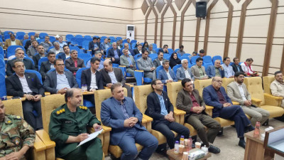 معرفی دستاوردهای دانشگاه در جلسه شورای اداری شهرستان قاینات