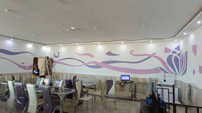 اجرای طرح زیبا سازی سالن های غذا خوری