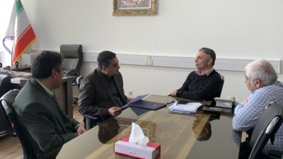 دیدار رئیس دانشگاه با رئیس امور آموزش عالی، تحقیقات و فناوری سازمان برنامه و بودجه کشور