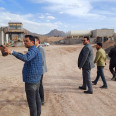 بازدید ریاست دانشگاه بزرگمهر قائنات از کارخانه درحال احداث مس در قاین