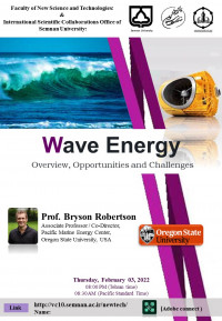وبينار Wave Energy: Overview, Opp_ortunities _and Challenges