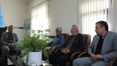 دیدار رئیس دانشگاه با دادستان و رئیس دادگستری شهرستان قائنات